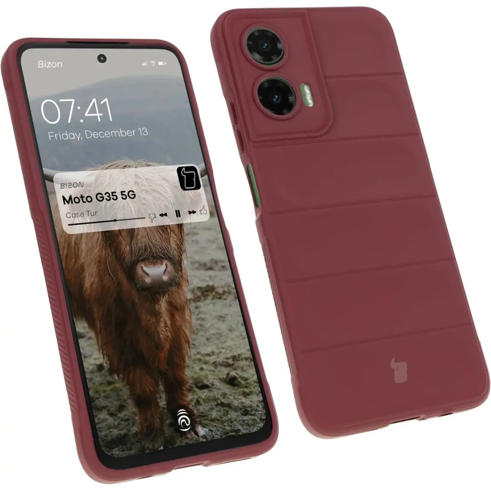 Hurtownia GSM - Pancéřové pouzdro Bizon Case Tur pro Motorola Moto G35 5G tmavě fialové - BIZ8482 - {ean13} - Hurt