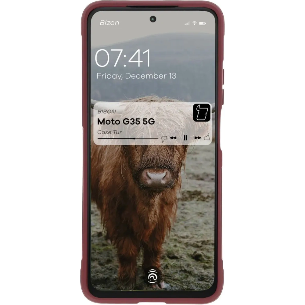 Hurtownia GSM - Pancéřové pouzdro Bizon Case Tur pro Motorola Moto G35 5G tmavě fialové - BIZ8482 - {ean13} - Hurt