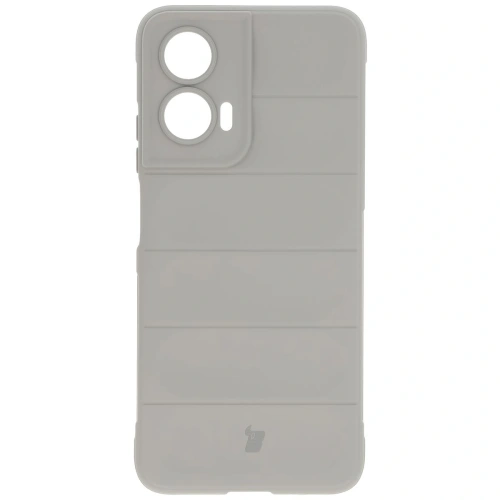 Pancerne etui Bizon Case Tur do Motorola Moto G35 5G jasnoszare