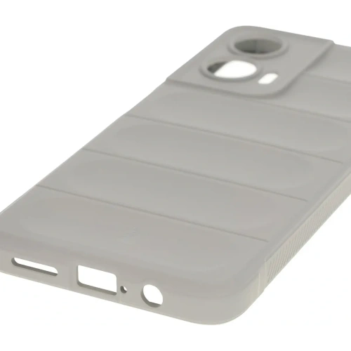 Pancerne etui Bizon Case Tur do Motorola Moto G35 5G jasnoszare