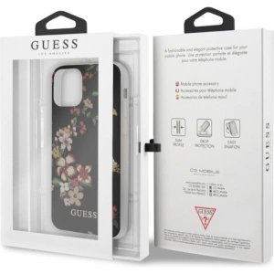 Hurtownia GSM - Etui Guess GUHCN58IMLFL04 Apple iPhone 11 Pro černý/black N°4 Flower Collection - GUE472BLK - {ean13} - Hurt