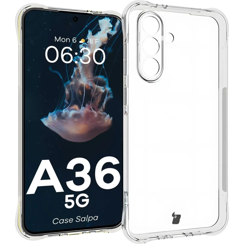 Hurtownia GSM - Bizon Case Salpa Samsung Galaxy A36 5G transparent - BIZ8486 - {ean13} - Hurt