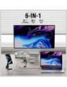 Hurtownia GSM - 4smarts 6in1 Verlängerungskabel 2xAC, USB-A, 3xUSB-C 65W GaN weiß - 4SMR68 - {ean13} - Hurt