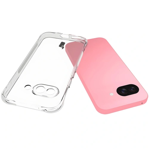 Elastyczne etui Bizon Case Salpa do Google Pixel 9a przezroczyste