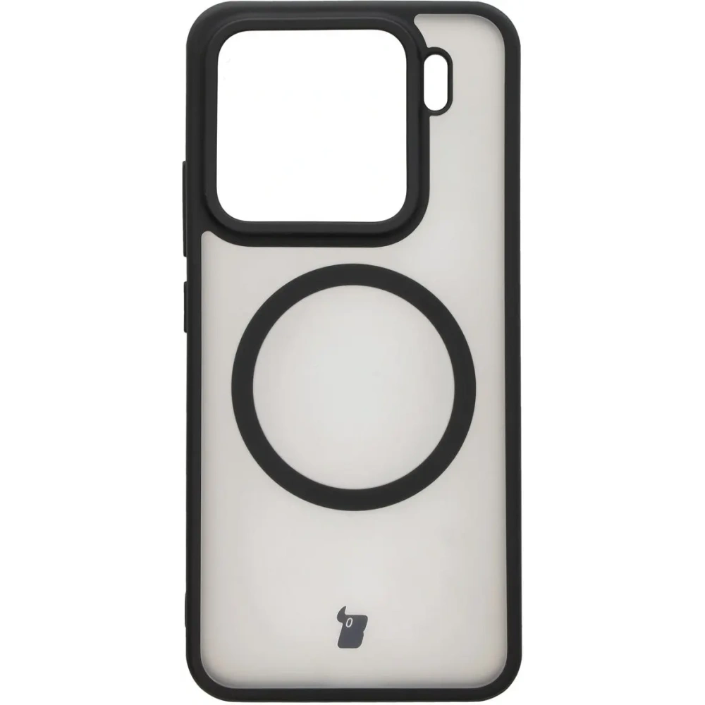Wholesale Bizon Case MatteO Magnetic Xiaomi 15 translucent with black frame - BIZ8489 - {ean13} - Hurt