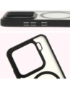 Wholesale Bizon Case MatteO Magnetic Xiaomi 15 translucent with black frame - BIZ8489 - {ean13} - Hurt