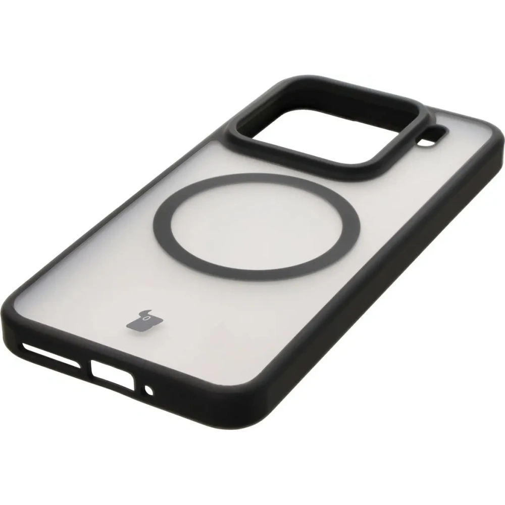 Wholesale Bizon Case MatteO Magnetic Xiaomi 15 translucent with black frame - BIZ8489 - {ean13} - Hurt