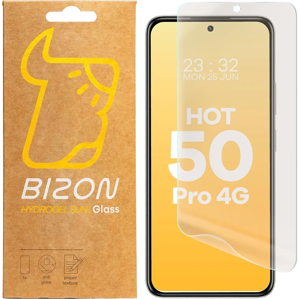 Wholesale Bizon Glass Film Sun Infinix Hot 50 Pro 4G [2 PACK] - BIZ8490 - {ean13} - Hurt