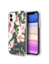 Hurtownia GSM - Etui Guess GUHCN61IMLFL03 Apple iPhone 11 granat/bleumarin N°3 Flower Collection - GUE475NAV - {ean13} - Hurt