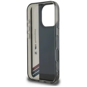 Hurtownia GSM - Etui BMW Motorsport IML Vertical Stripe do Apple iPhone 16 Pro Max černé - BMW812 - {ean13} - Hurt