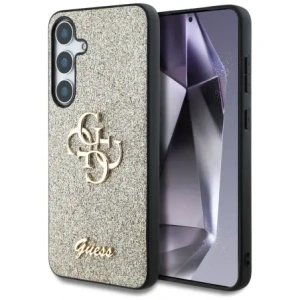 Hurtownia GSM - Guess Logo Metalic Mare 4G Glitter Fix Samsung Galaxy S25+ Plus aurie - GUE4308 - {ean13} - Hurt