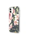 Hurtownia GSM - Etui Guess GUHCN61IMLFL03 Apple iPhone 11 granat/bleumarin N°3 Flower Collection - GUE475NAV - {ean13} - Hurt
