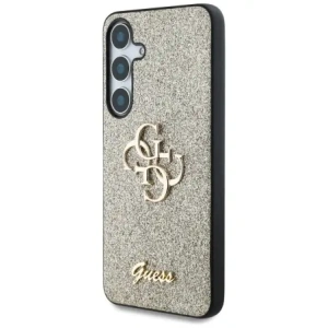 Hurtownia GSM - Guess Logo Metalic Mare 4G Glitter Fix Samsung Galaxy S25+ Plus aurie - GUE4308 - {ean13} - Hurt