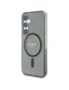Hurtownia GSM - Etui Guess Glitter Circle Classic Logo MagSafe do Samsung Galaxy S25 czarny - GUE4309 - {ean13} - Hurt