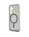 Hurtownia GSM - Etui Guess Glitter Circle Classic Logo MagSafe do Samsung Galaxy S25 czarny - GUE4309 - {ean13} - Hurt