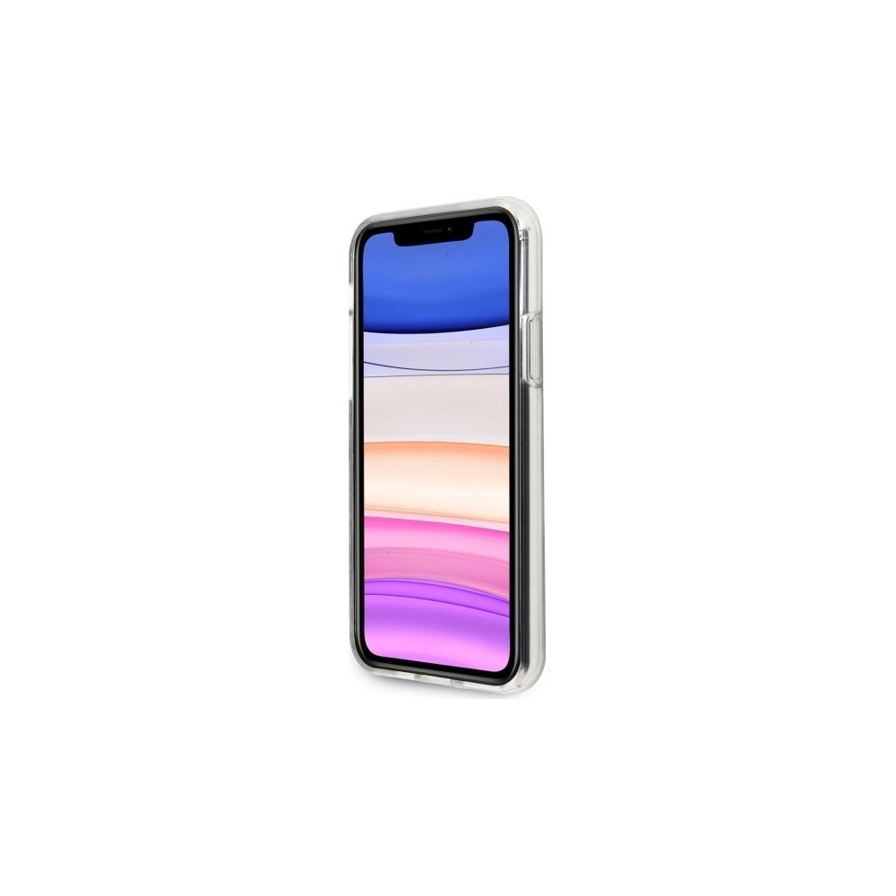Hurtownia GSM - Etui Guess GUHCN61IMLFL03 Apple iPhone 11 granat/bleumarin N°3 Flower Collection - GUE475NAV - {ean13} - Hurt