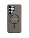 Hurtownia GSM - Etui Guess Glitter Circle Classic Logo MagSafe pro Samsung Galaxy S25 Ultra černé - GUE4311 - {ean13} - Hurt