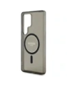 Hurtownia GSM - Guess Glitter Circle Logo clasic MagSafe Samsung Galaxy S25 Ultra negru - GUE4311 - {ean13} - Hurt