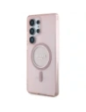 Hurtownia GSM - Guess Glitter Circle Classic Logo MagSafe Samsung Galaxy S25 Ultra roz - GUE4312 - {ean13} - Hurt