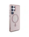 Hurtownia GSM - Guess Glitter Circle Classic Logo MagSafe Samsung Galaxy S25 Ultra roz - GUE4312 - {ean13} - Hurt