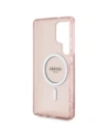 Hurtownia GSM - Guess Glitter Circle Classic Logo MagSafe Samsung Galaxy S25 Ultra roz - GUE4312 - {ean13} - Hurt