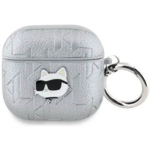 Hurtownia GSM - Karl Lagerfeld Monogram Choupette Head Apple AirPods 4 argintii - KLD21904 - {ean13} - Hurt