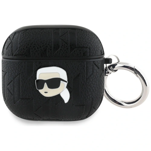 Etui Karl Lagerfeld Monogram Karl Head do Apple AirPods 4 czarny