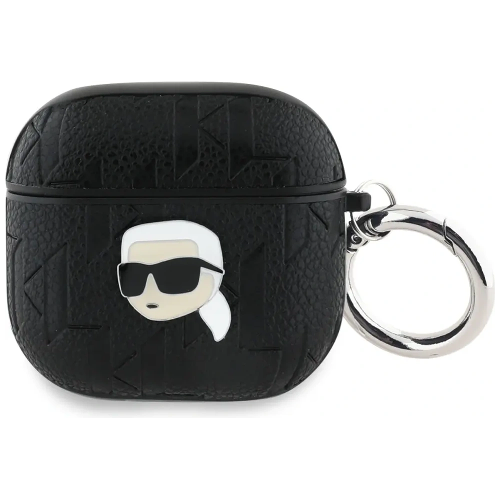 Hurtownia GSM - Karl Lagerfeld Monogram Karl Head Apple AirPods 4 schwarz - KLD21908 - {ean13} - Hurt
