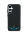 Hurtownia GSM - Mercedes Bőr Különböző Kék Horizontális Ív MagSafe Samsung Galaxy S25 fekete - MRS303 - {ean13} - Hurt