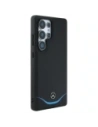 Hurtownia GSM - Mercedes Piele Contrastată Albastră Curvă Orizontală MagSafe Samsung Galaxy S25 Ultra negru - MRS304 - {ean13} - Hurt