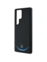 Hurtownia GSM - Mercedes Piele Contrastată Albastră Curvă Orizontală MagSafe Samsung Galaxy S25 Ultra negru - MRS304 - {ean13} - Hurt