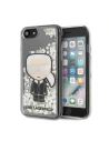 Etui Karl Lagerfeld KLHCI8GLGIRKL Apple iPhone SE 2022/SE 2020/8/7 hardcase Ikonik Glitter Glow în întuneric