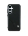 Hurtownia GSM - Mercedes Leder mit geschwungenen Nähten Samsung Galaxy S25 schwarz - MRS305 - {ean13} - Hurt