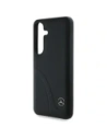Hurtownia GSM - Mercedes Cusături din piele curbate Samsung Galaxy S25 negru - MRS305 - {ean13} - Hurt