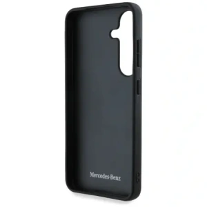 Hurtownia GSM - Mercedes Cusături din piele curbate Samsung Galaxy S25 negru - MRS305 - {ean13} - Hurt