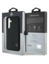 Hurtownia GSM - Etui Mercedes Leather Curved Stitches do Samsung Galaxy S25 černé - MRS305 - {ean13} - Hurt