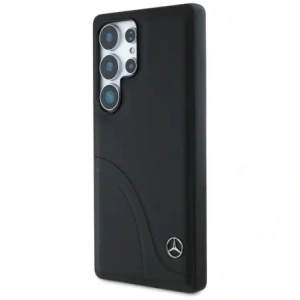 Hurtownia GSM - Mercedes Piele Cusături Curbe Samsung Galaxy S25 Ultra negru - MRS306 - {ean13} - Hurt