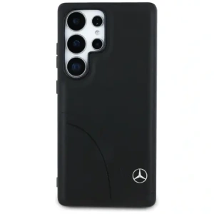 Hurtownia GSM - Mercedes Leder mit geschwungenen Nähten Samsung Galaxy S25 Ultra schwarz - MRS306 - {ean13} - Hurt