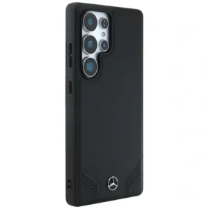 Hurtownia GSM - Mercedes Leder mit geschwungenen Nähten Samsung Galaxy S25 Ultra schwarz - MRS306 - {ean13} - Hurt