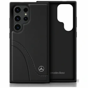 Hurtownia GSM - Mercedes Leder mit geschwungenen Nähten Samsung Galaxy S25 Ultra schwarz - MRS306 - {ean13} - Hurt