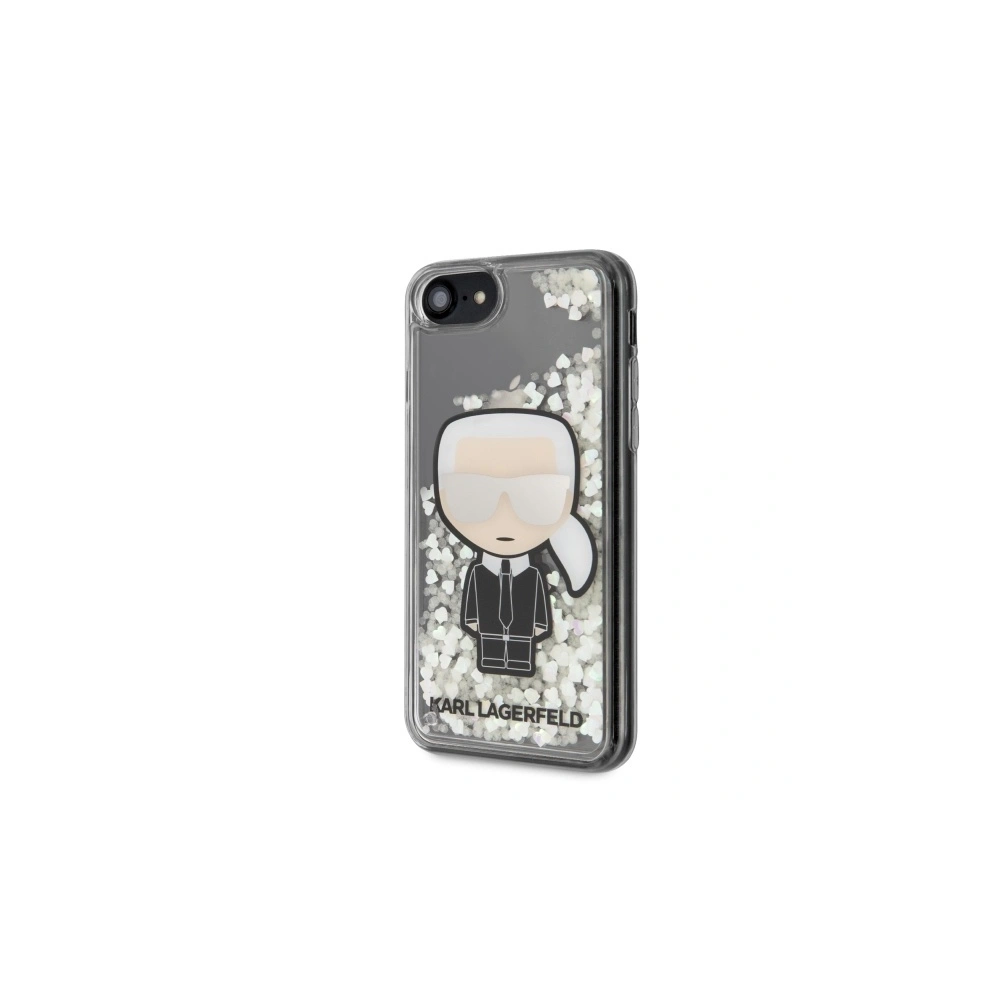 Hurtownia GSM - Etui Karl Lagerfeld KLHCI8GLGIRKL Apple iPhone SE 2022/SE 2020/8/7 hardcase Ikonik Glitter Glow in the dark - KLD258 - {ean13} - Hurt