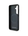 Hurtownia GSM - Mercedes Bőr Debossed Vonalak MagSafe Samsung Galaxy S25 fekete - MRS307 - {ean13} - Hurt