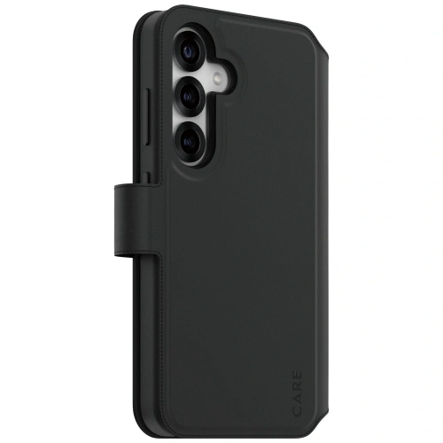 Etui CARE by PanzerGlass Feature Tango 2w1 Wallet do Samsung Galaxy S25 czarny