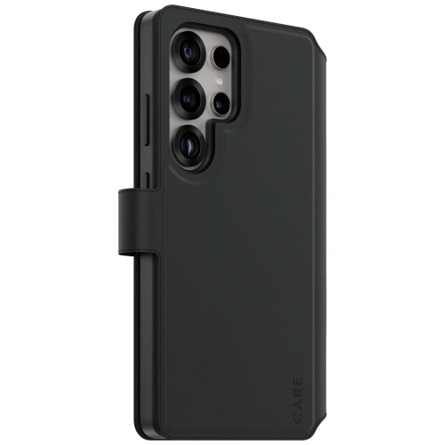 Etui CARE by PanzerGlass Feature Tango 2w1 Wallet do Samsung Galaxy S25 Ultra czarny