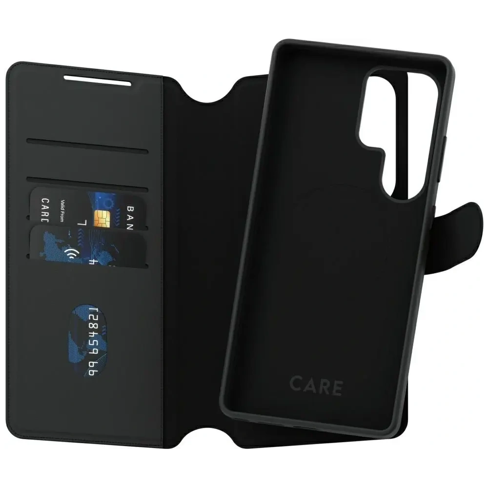 Hurtownia GSM - CARE de PanzerGlass Feature Tango 2w1 Wallet Samsung Galaxy S25 Ultra negru - PZG840 - {ean13} - Hurt