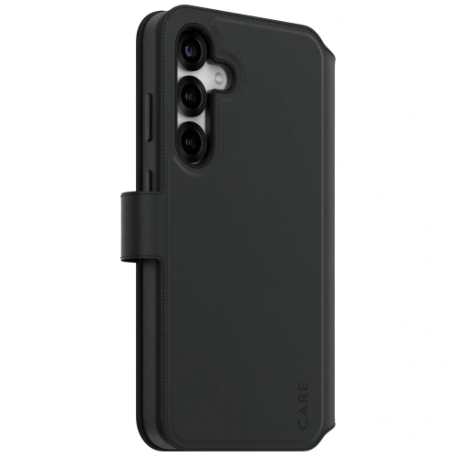 Etui CARE by PanzerGlass Feature Tango 2w1 Wallet do Samsung Galaxy S25+ Plus czarny