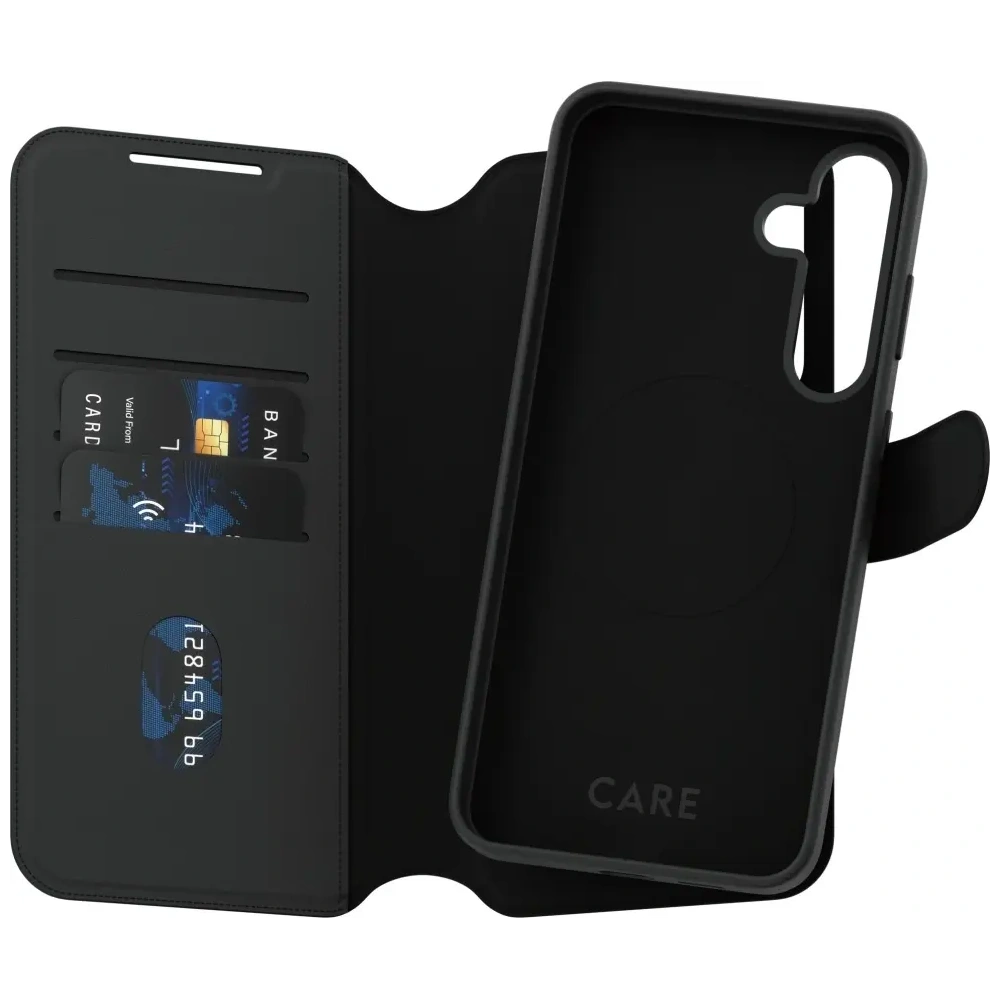 Hurtownia GSM - CARE by PanzerGlass Feature Tango 2w1 Wallet Samsung Galaxy S25+ Plus fekete - PZG841 - {ean13} - Hurt