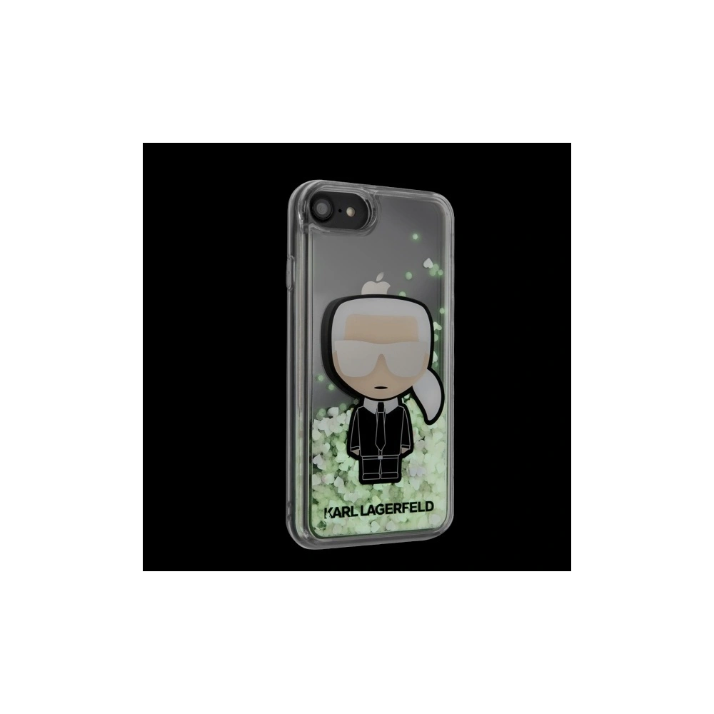 Hurtownia GSM - Etui Karl Lagerfeld KLHCI8GLGIRKL Apple iPhone SE 2022/SE 2020/8/7 hardcase Ikonik Glitter Glow in the dark - KLD258 - {ean13} - Hurt