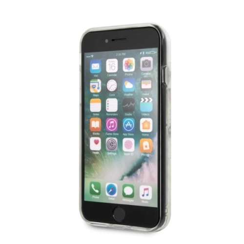 Etui Karl Lagerfeld KLHCI8GLGIRKL Apple iPhone SE 2022/SE 2020/8/7 hardcase Ikonik Glitter Glow in the dark