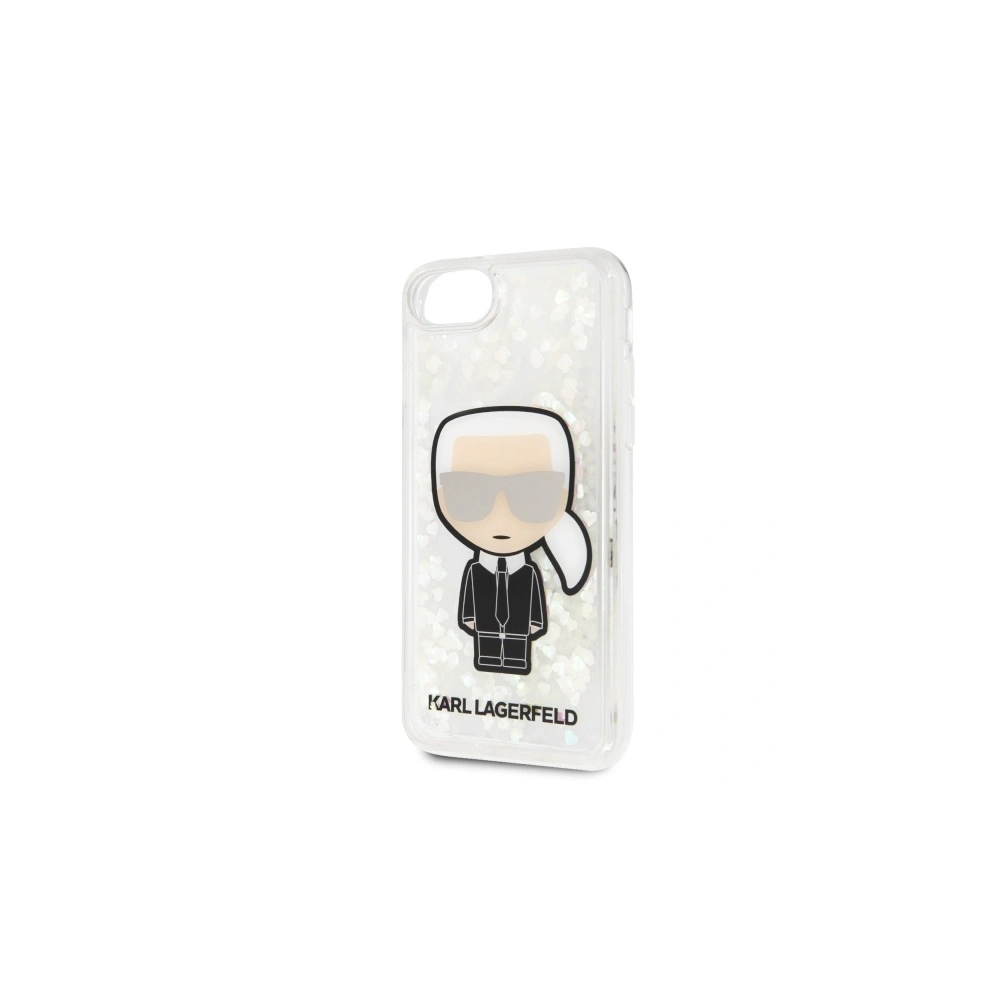 Hurtownia GSM - Etui Karl Lagerfeld KLHCI8GLGIRKL Apple iPhone SE 2022/SE 2020/8/7 hardcase Ikonik Glitter Glow in the dark - KLD258 - {ean13} - Hurt